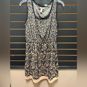 Rodarte for Target Black & Cream Sleeveless Dress M